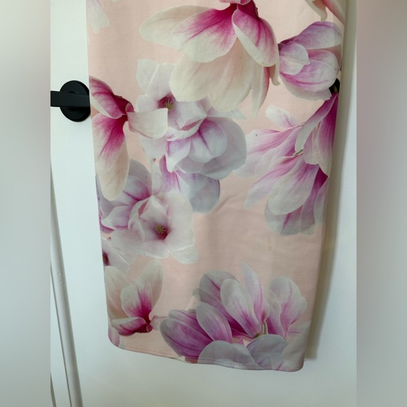 Henry Hunt Off Shoulder Roxanne Bardot Midi Dress (size 8) - Picture 9 of 10